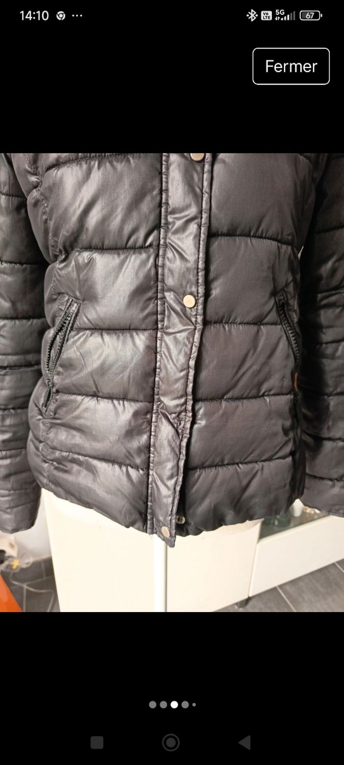 Doudoune noire Jennifer taille S - photo numéro 3