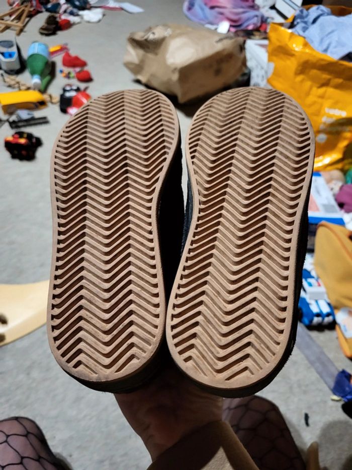 Baskets skate oxelo p.34 en daim - photo numéro 4