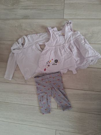 Ensemble 1 mois fille
