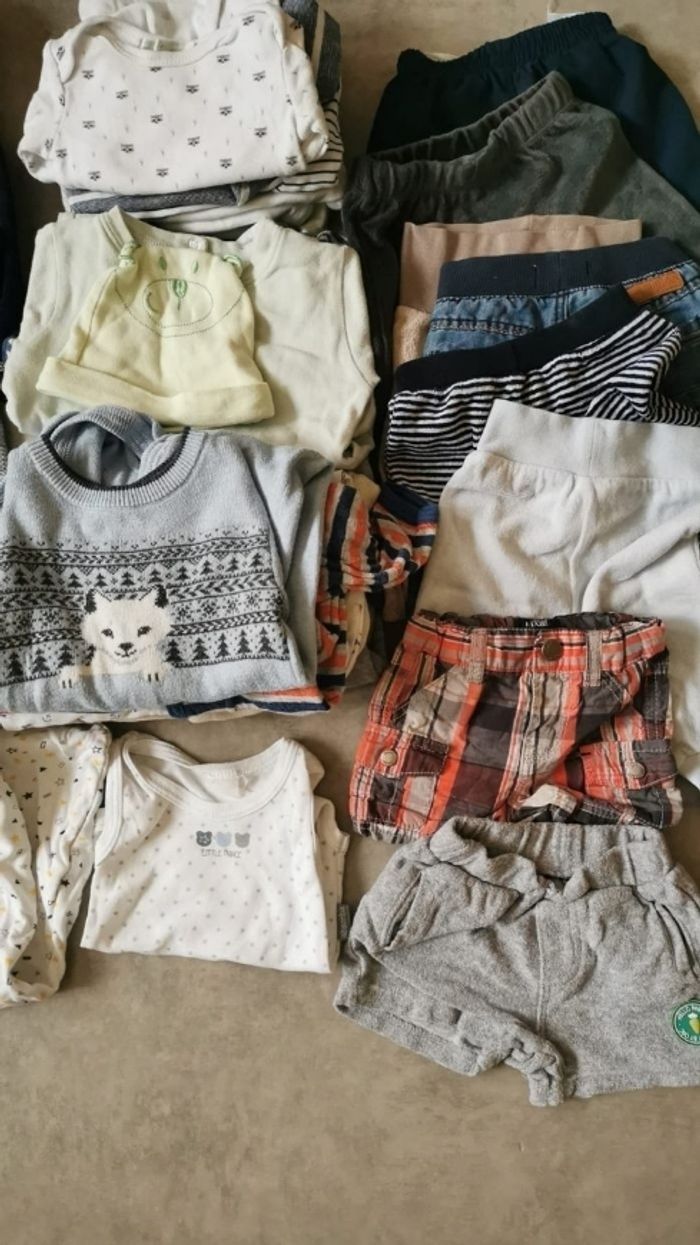 lot vêtements bébé garçons 3 mois - photo numéro 3