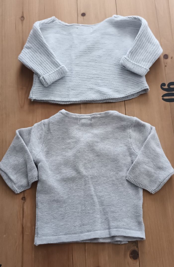 Lot gilet bébé - photo numéro 2