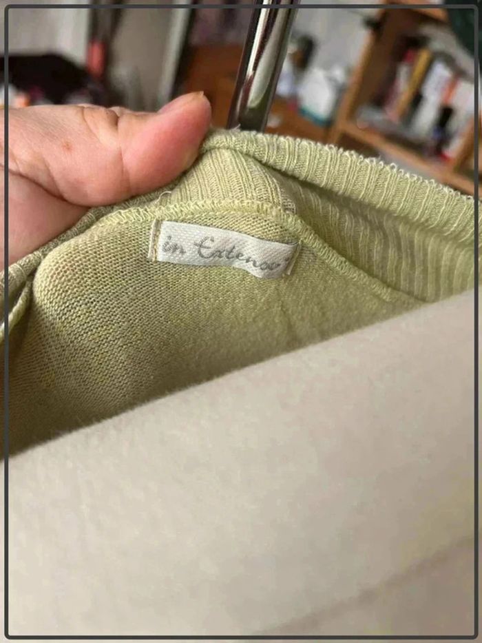 Pull col rond taille 42/44 marque in extenso - photo numéro 3