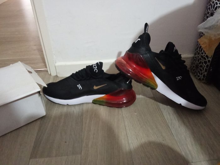 Basket air 270 noir blanc rouge - photo numéro 2