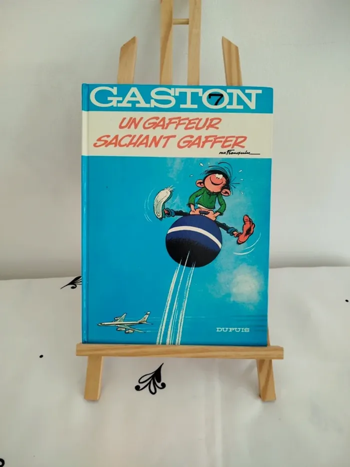 Un gaffeur sachant gaffer Bd Gaston Lagaffe tome 7