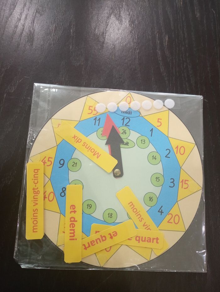 Horloge d'apprentissage - photo numéro 2