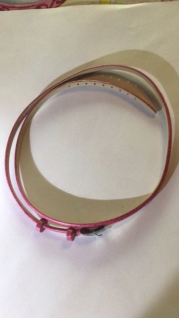 Bracelet collier ceinture pr enfant bref super accessoires neuf effet serpent rose neuf