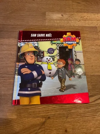 Livre Sam le pompier Sam sauve Noël
