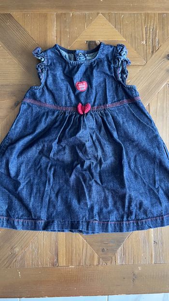 Robe jean fille