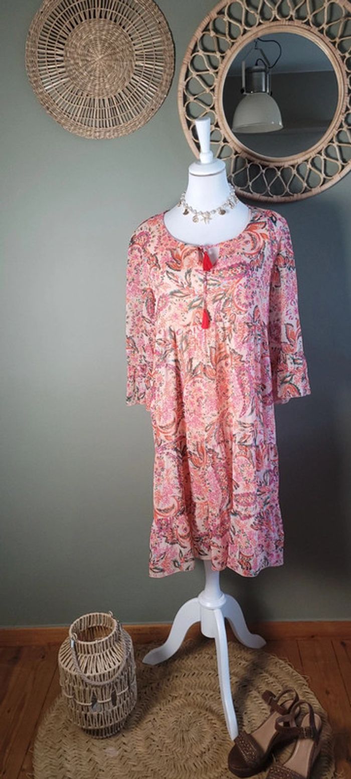 Magnifique robe Cassis Taille L Parfait état