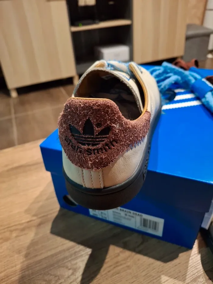 Adidas Stan smith Brain dead beige Édition limitée - photo numéro 5
