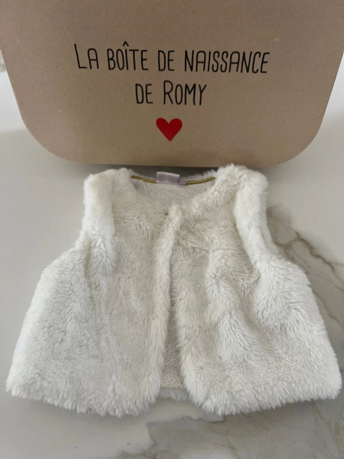 Gilet fourrure 18 mois