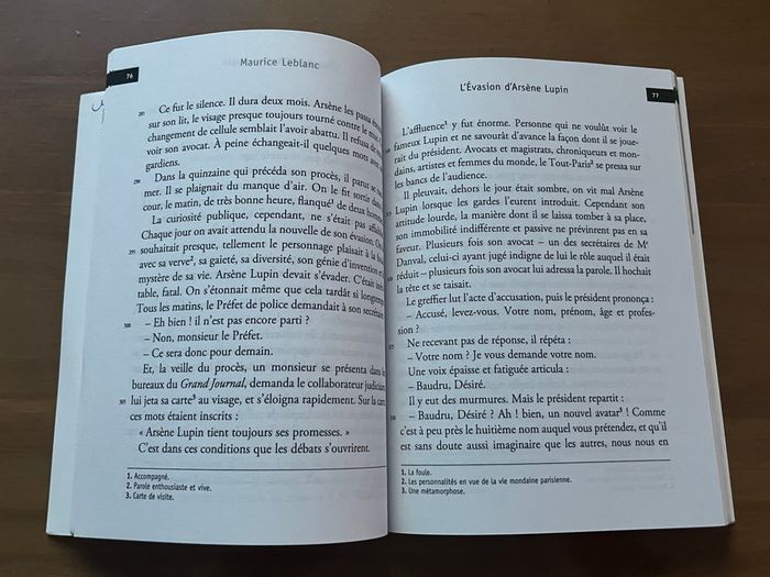 Livre Arsène Lupin Gentleman cambrioleur Maurice  Leblanc Magnard - photo numéro 2