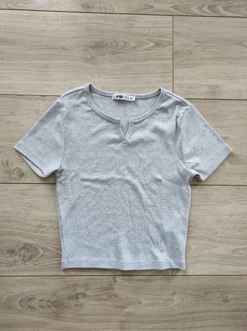 Top court FB sister gris taille 34/XS