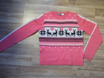 Pull (2) de noël rose Pepperts! 158/164