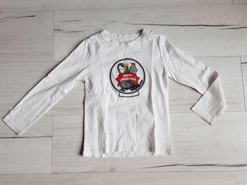 Vêtement garçon tee-shirt manches longues Kiabi dinosaures 6 ans