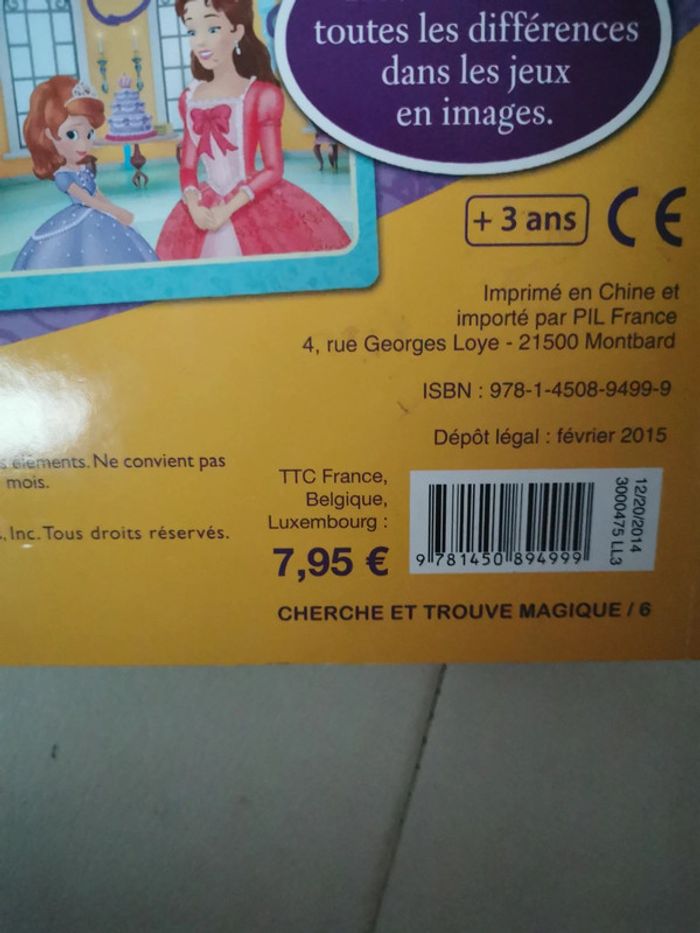 Livre Cherche et trouve Disney Junior - photo numéro 5