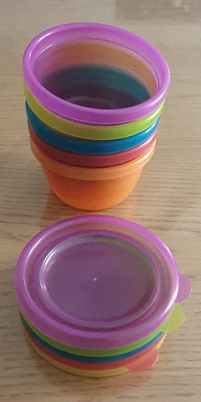 Lot de 5 bols conservation bébé 250 ml - photo numéro 2