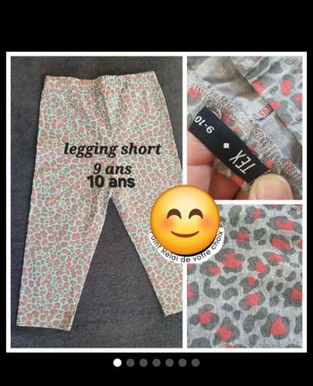 Short cycliste 9 /10 fille