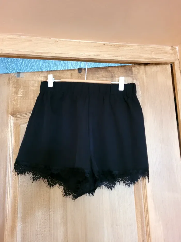 Short noir taille L femme shein - photo numéro 3