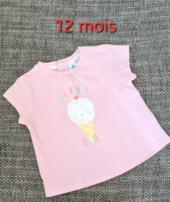 ● 12 mois ● Tee-shirt Neuf