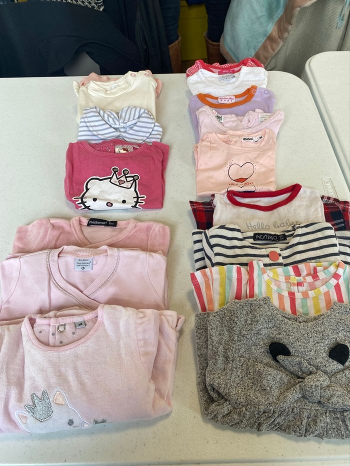 Lot de vêtement bébé fille