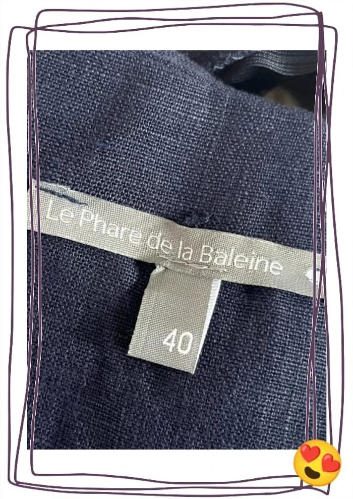 Robe sans manches taille 40 - lin - le phare de la baleine - photo numéro 7