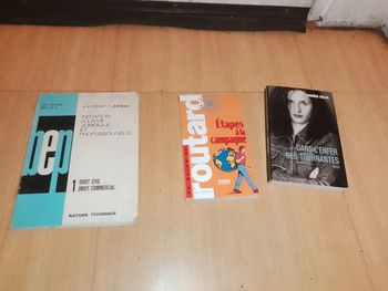 Lot de 3 livres