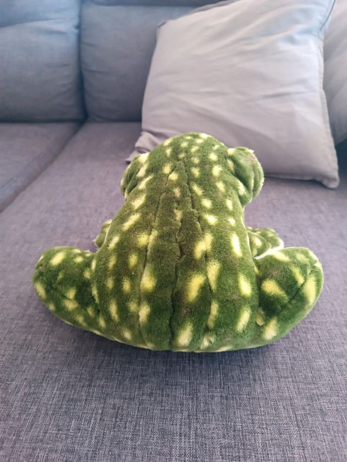 Doudou peluche grenouille - photo numéro 4