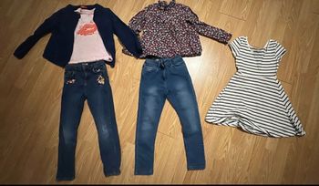 Lot vêtements fille