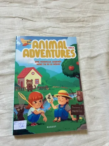 Livre enfant – Animal Adventures : Une nouvelle journée dont tu es le héros
