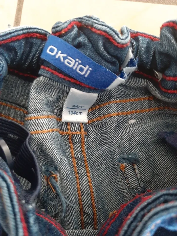Lot de 2 jeans 4 ans - photo numéro 4