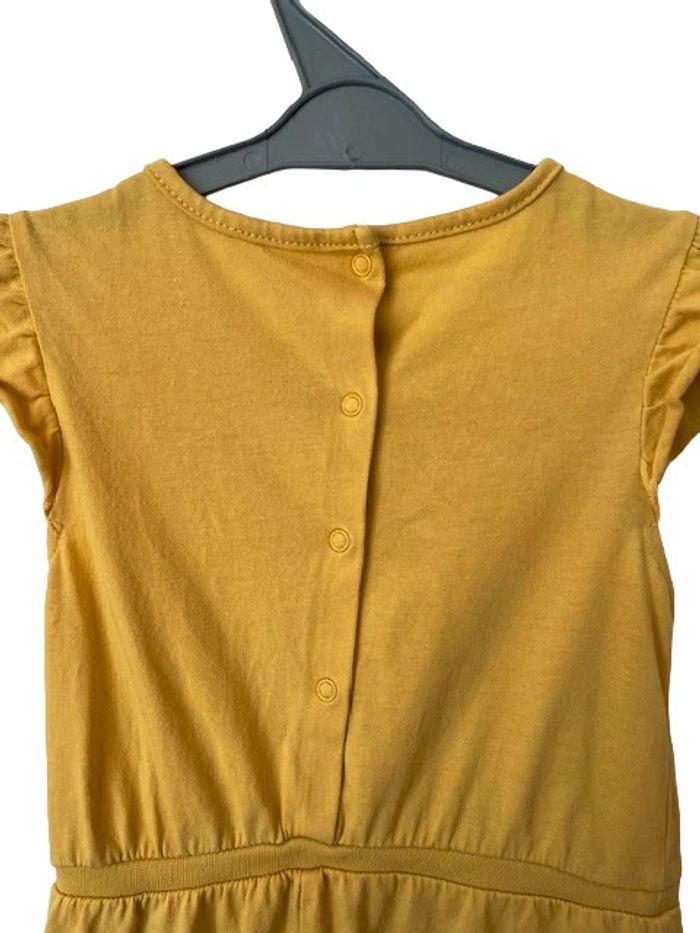 Combishort jaune moutarde - Vertbaudet 12 mois (74cm) - photo numéro 4