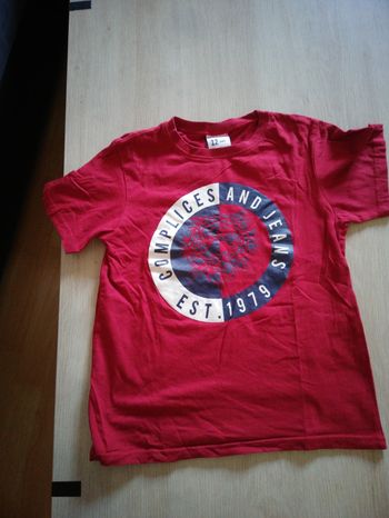 Tee shirt complice garçon 12 ans