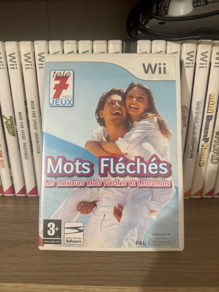 Mots fléchés jeu Wii