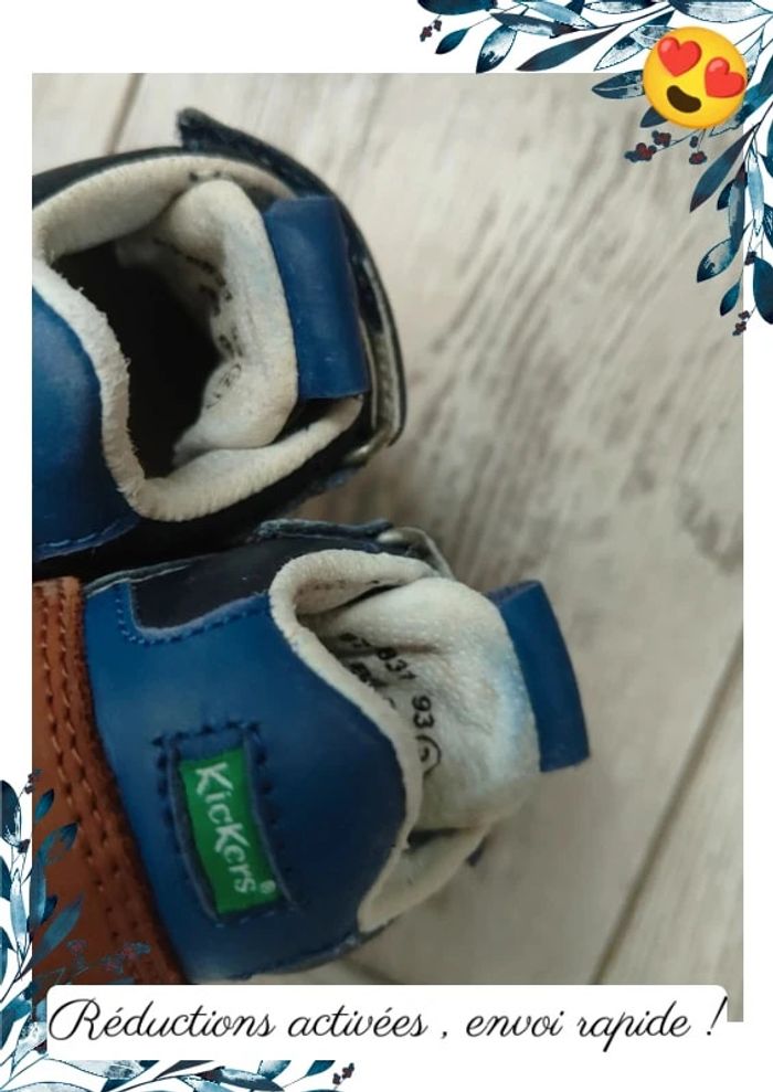 Chaussures Kickers taille 21 - photo numéro 6