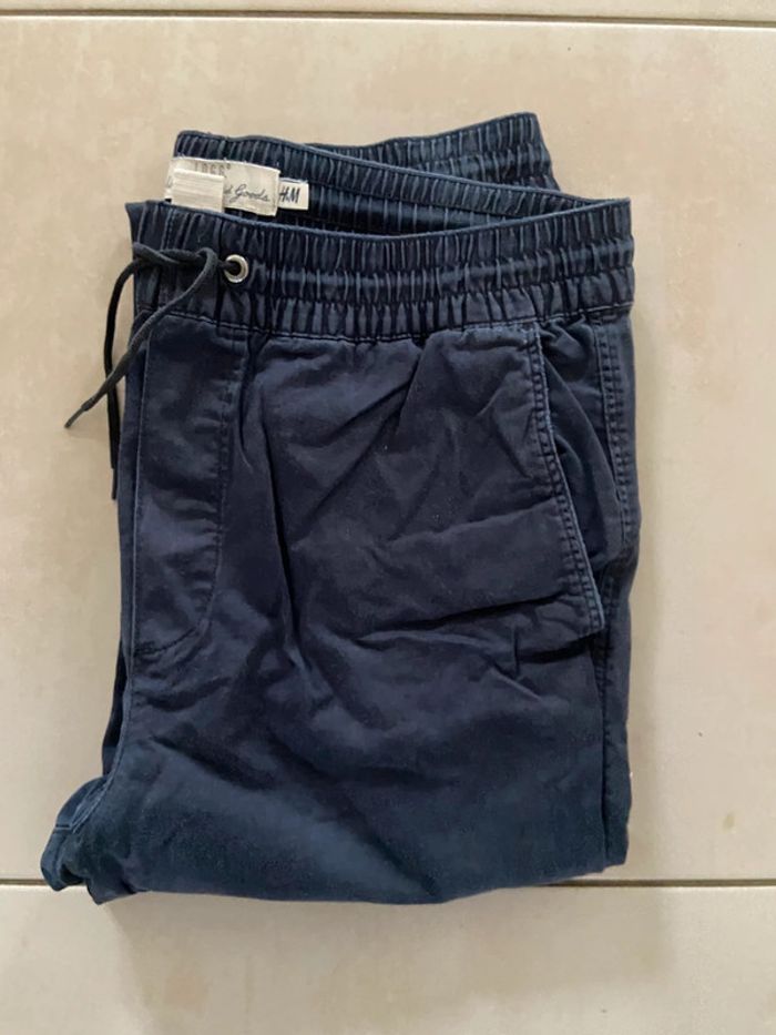 Pantalon survêtement bleu
