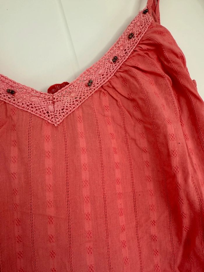 Débardeur top Bonobo corail en S - photo numéro 2