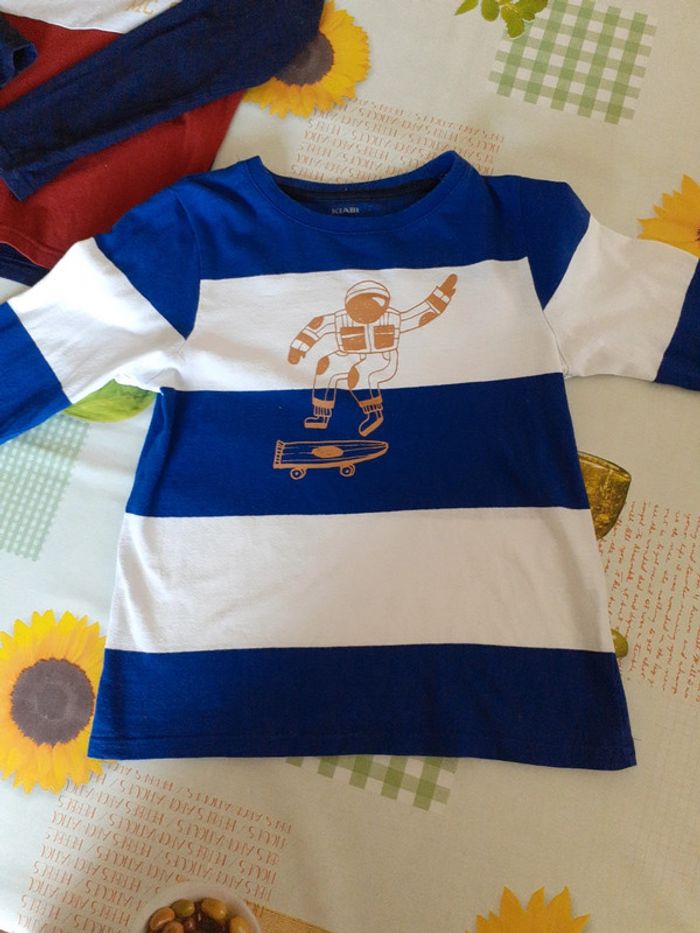 Lot de 2 tee-shirt manches longues - photo numéro 2