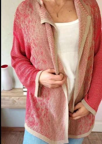 Gilet ouvert  ample  -  Maille  -  Pôles  - M -  Parfait  état