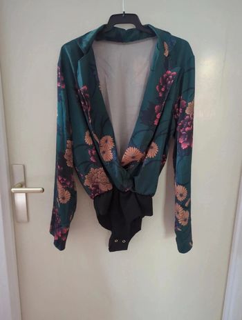 Body chemise satiné