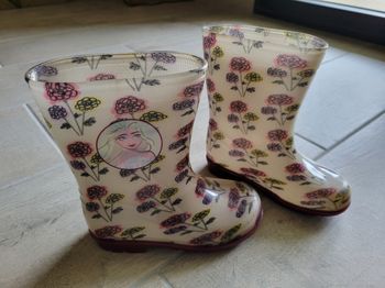 Bottes de pluie Reine des neiges taille 26