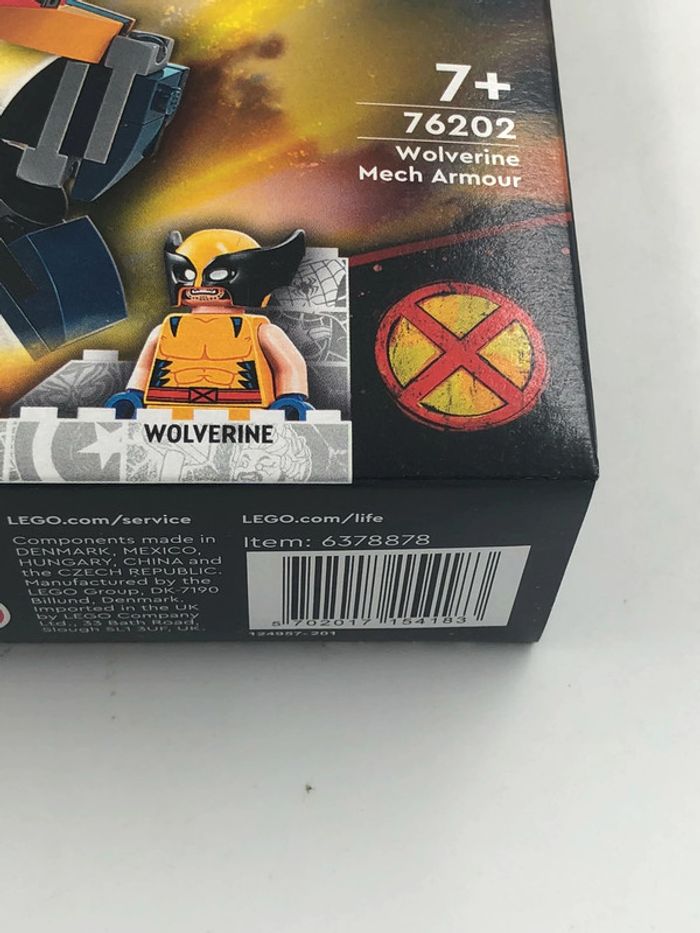 Boîte Lego Marvel Wolverine 76202 neuf - photo numéro 5