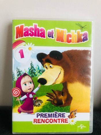 Masha et Michka-1-Première Rencontre dvd 1