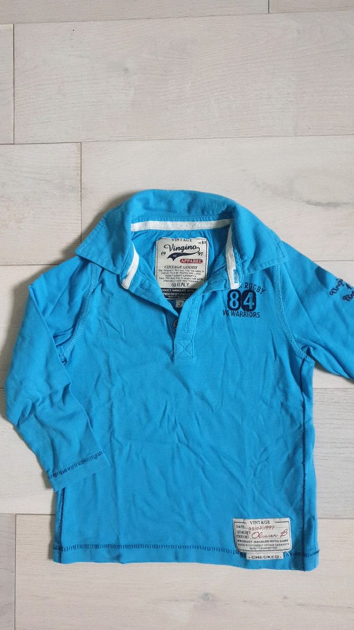 Polo longues manches Vingino T 3 ans