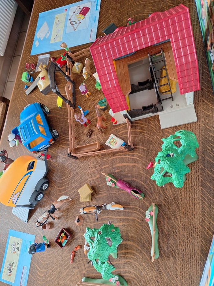 Playmobil lot centre équestre haras poneys - photo numéro 9