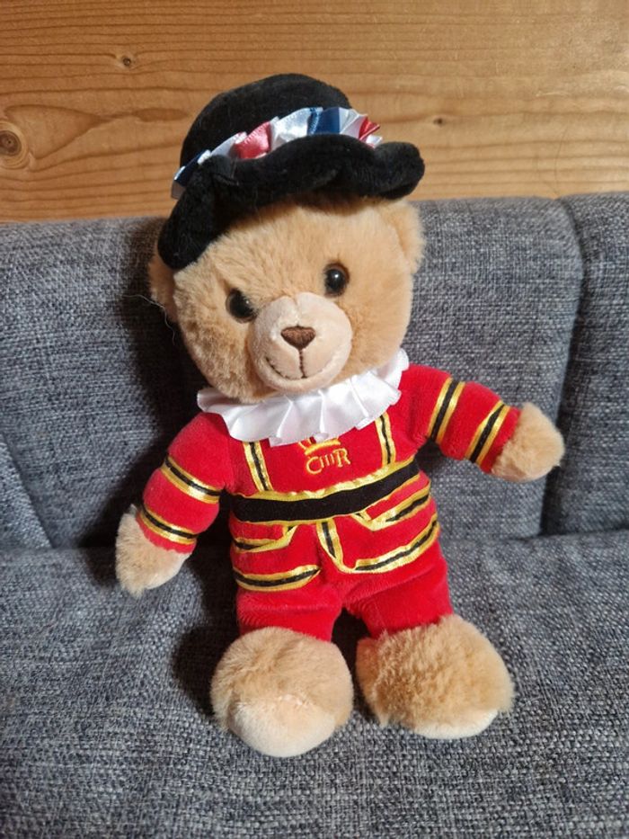 Peluche ours anglais