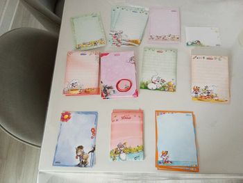 Lot de 11 feuilles diddl