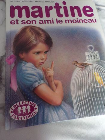 Livre Martine  et son ami le moineau Collection Farandole Casterman