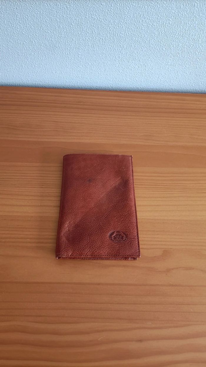 Portefeuille en cuir
