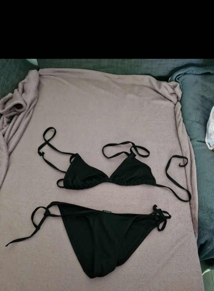 Maillot de bain 2 pièces noir - photo numéro 2
